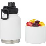 Vue 4 de Bouteille de sport Dupeca de 840 ml avec isolation en acier inoxydable certifiée RCS