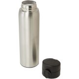 Vue 3 de Fiole isotherme Sika de 450 ml en acier inoxydable recyclé certifié RCS