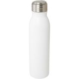 Vue 4 de Bouteille d'eau Harper de 720 ml en acier inoxydable certifié RCS avec boucle métallique