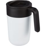 Vue 1 de Tasse Nordia de 400 ml recyclée à double paroi