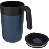Vue 8 de Tasse Nordia de 400 ml recyclée à double paroi