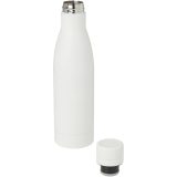 Vue 3 de Bouteille isotherme Vasa en acier inoxydable recyclé certifié RCS de 500 ml avec isolation par le vide et couche de cuivre