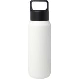 Vue 3 de Bouteille avec isolation sous vide Astra de 600 ml en cuivre et acier inoxydable recyclé certifié RCS (compatible avec les bo