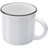 Vue 1 de Mug Bari en céramique de 240 ml avec finition brillante
