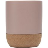 Vue 6 de Mug Billie en céramique de 300 ml avec détails en liège et finition matte