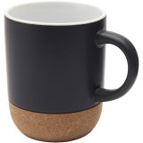 Vue 9 de Mug Billie en céramique de 300 ml avec détails en liège et finition matte