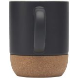 Vue 11 de Mug Billie en céramique de 300 ml avec détails en liège et finition matte