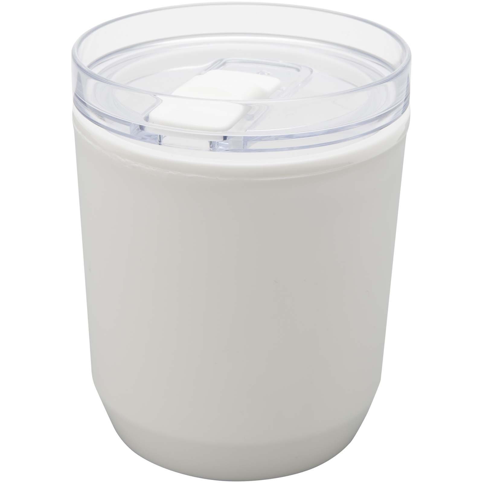 Gobelet Hudson double paroi en plastique recyclé de 180 ml