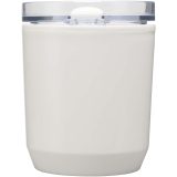 Vue 2 de Gobelet Hudson double paroi en plastique recyclé de 180 ml