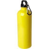 Vue 5 de Bouteille d'eau Oregon de 750 ml simple paroi en acier recyclé certifié RCS avec mousqueton