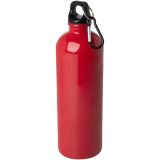 Vue 9 de Bouteille d'eau Oregon de 750 ml simple paroi en acier recyclé certifié RCS avec mousqueton