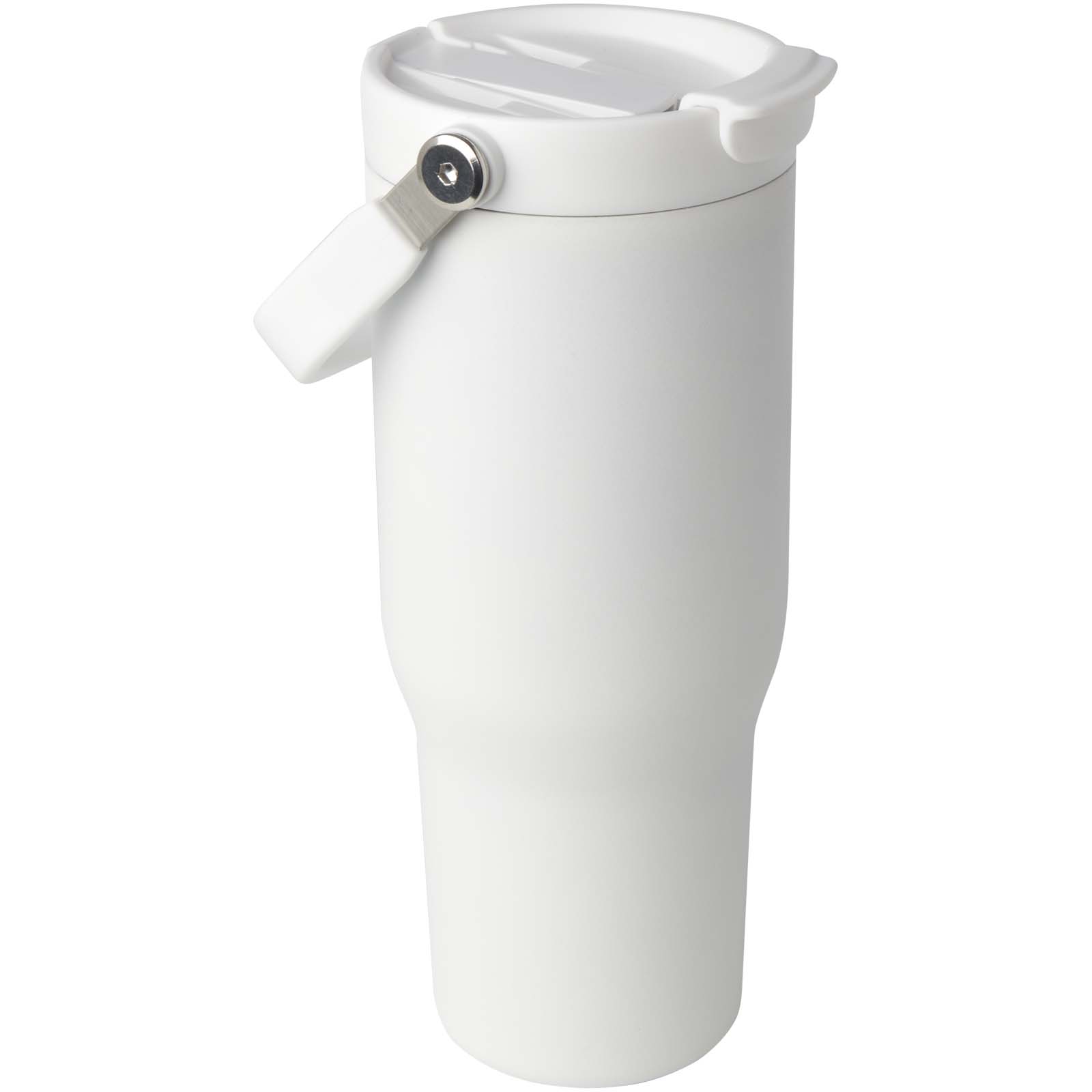 Gobelet avec isolation sous vide Bronx en cuivre et acier inoxydable recyclé certifié RCS Bronx de 900 ml avec couvercle à do
