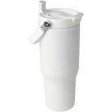 Vue 4 de Gobelet avec isolation sous vide Bronx en cuivre et acier inoxydable recyclé certifié RCS Bronx de 900 ml avec couvercle à do