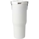 Vue 2 de Gobelet avec isolation sous vide Bronx en cuivre et acier inoxydable recyclé certifié RCS Bronx de 900 ml avec couvercle à do