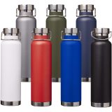 Vue 6 de Bouteille avec isolation sous vide Astra de 650 ml en cuivre et acier inoxydable recyclé certifié RCS