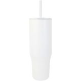 Vue 2 de Gobelet isotherme Brady 900 ml certifié RCS avec paille en silicone