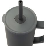 Vue 4 de Gobelet isotherme Brady 900 ml certifié RCS avec paille en silicone
