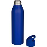 Vue 3 de Bouteille d’eau Sky de 650 ml en acier inoxydable recyclé certifié RCS à simple paroi