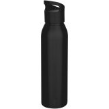Vue 1 de Bouteille d’eau Sky de 650 ml en acier inoxydable recyclé certifié RCS à simple paroi