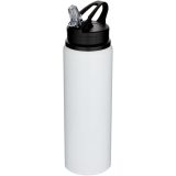 Vue 1 de Bouteille d’eau Fitz de 800 ml en acier inoxydable recyclé à simple paroi