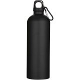 Vue 11 de Bouteille d’eau Oregon de 750 ml en acier inoxydable à simple paroi certifiée RCS, recyclé mat avec mousqueton