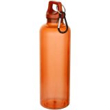 Vue 10 de Bouteille d’eau Oregon de 750 ml en plastique recyclé certifié RCS avec mousqueton