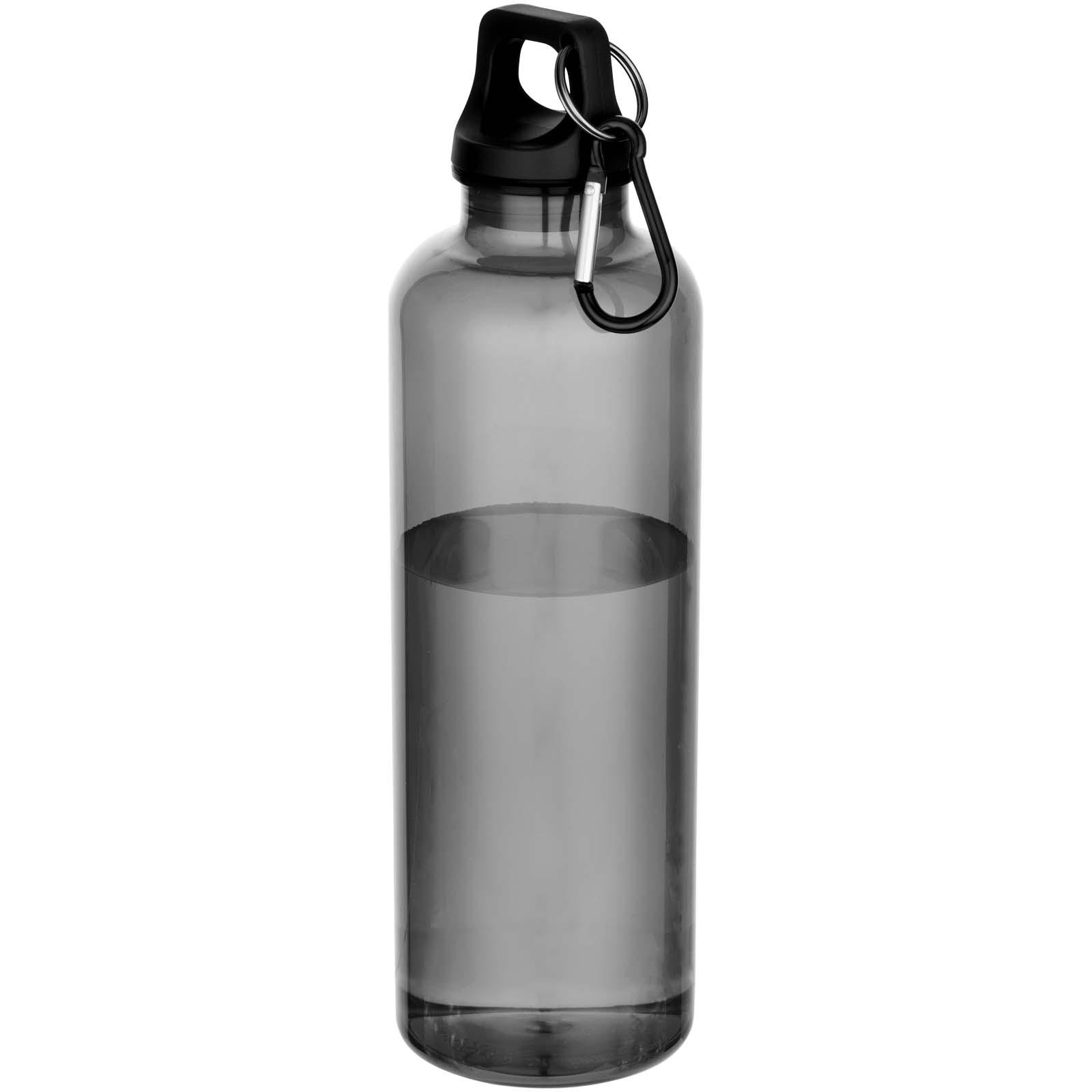 Bouteille d’eau Oregon de 750 ml en plastique recyclé certifié RCS avec mousqueton