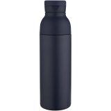 Vue 8 de Bouteille d’eau Illuminate de 650 ml en acier inoxydable recyclé à double paroi RCS avec couvercle 3 pièces