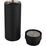 Vue 4 de Bouteille d’eau Illuminate de 650 ml en acier inoxydable recyclé à double paroi RCS avec couvercle 3 pièces