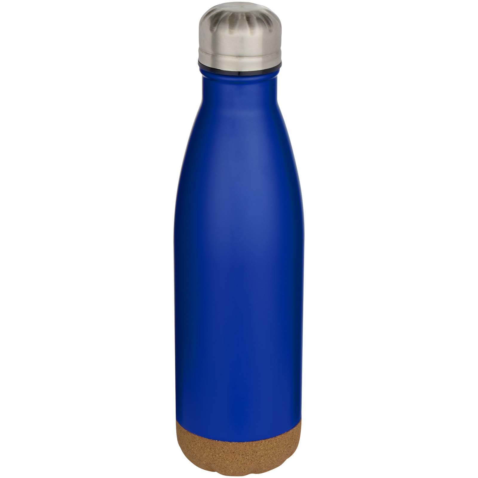 Bouteille d’eau Cove de 500 ml en acier inoxydable isolée sous vide et à double paroi avec détails en liège