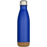 Vue 9 de Bouteille d’eau Cove de 500 ml en acier inoxydable isolée sous vide et à double paroi avec détails en liège