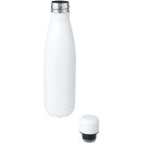 Vue 3 de Bouteille d’eau Cove de 750 ml en acier inoxydable recyclé certifié RCS à simple paroi