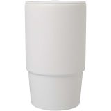 Vue 7 de Mug Carter en céramique de 450 ml avec couvercle en plastique