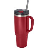 Vue 8 de Mug isotherme Melbourne 1200 ml certifié RCS avec paille