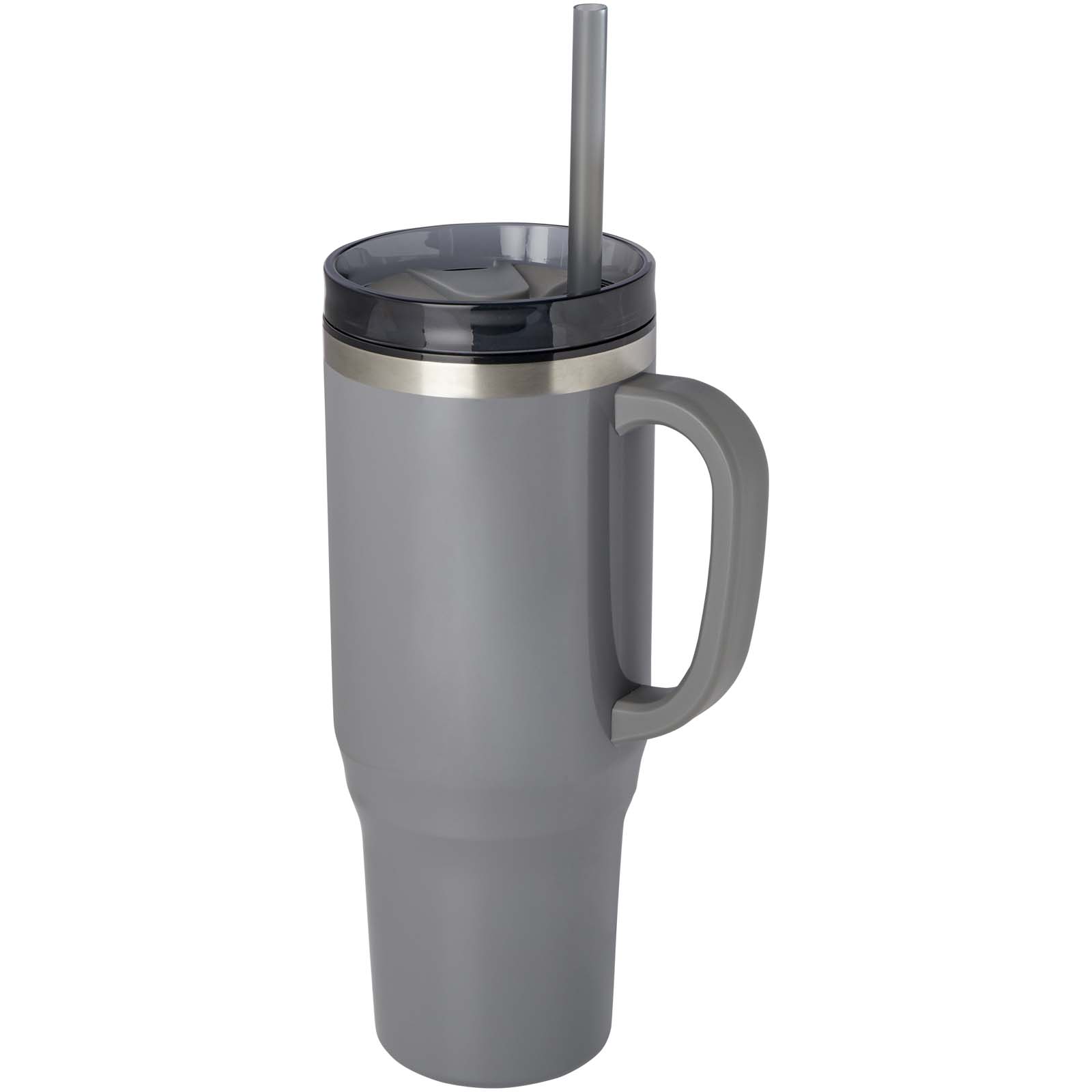 Mug isotherme Melbourne 1200 ml certifié RCS avec paille