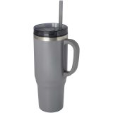 Vue 1 de Mug isotherme Melbourne 1200 ml certifié RCS avec paille
