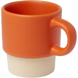 Vue 5 de Tasse à espresso empilable Olympia de 130 ml avec fond en argile