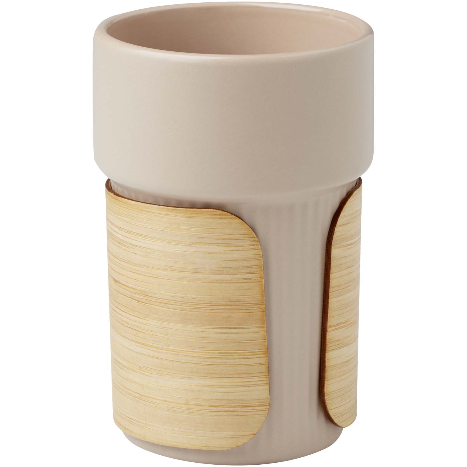 Gobelet Fika de 340 ml avec couvercle en bambou