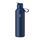 Vue 1 de Bouteille en acier inoxydable recyclé Ocean Bottle Peak GO 710 ml