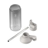 Vue 3 de Bouteille d'eau Ocean Bottle GO Clear 710 ml