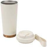 Vue 4 de Gobelet isotherme à double paroi en acier inoxydable recyclé RCS Hampton, 480 ml