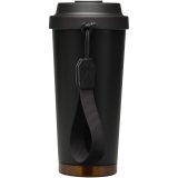 Vue 10 de Gobelet isotherme à double paroi en acier inoxydable recyclé RCS Hampton, 480 ml