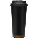 Vue 9 de Gobelet isotherme à double paroi en acier inoxydable recyclé RCS Hampton, 480 ml