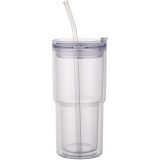 Vue 2 de Gobelet en plastique à double paroi Archer de 480 ml