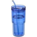 Vue 9 de Gobelet en plastique à double paroi Archer de 480 ml