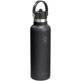 Vue 5 de Gourde isotherme en acier inoxydable Hydro Flask à goulot standard, 621 ml, avec bouchon à paille
