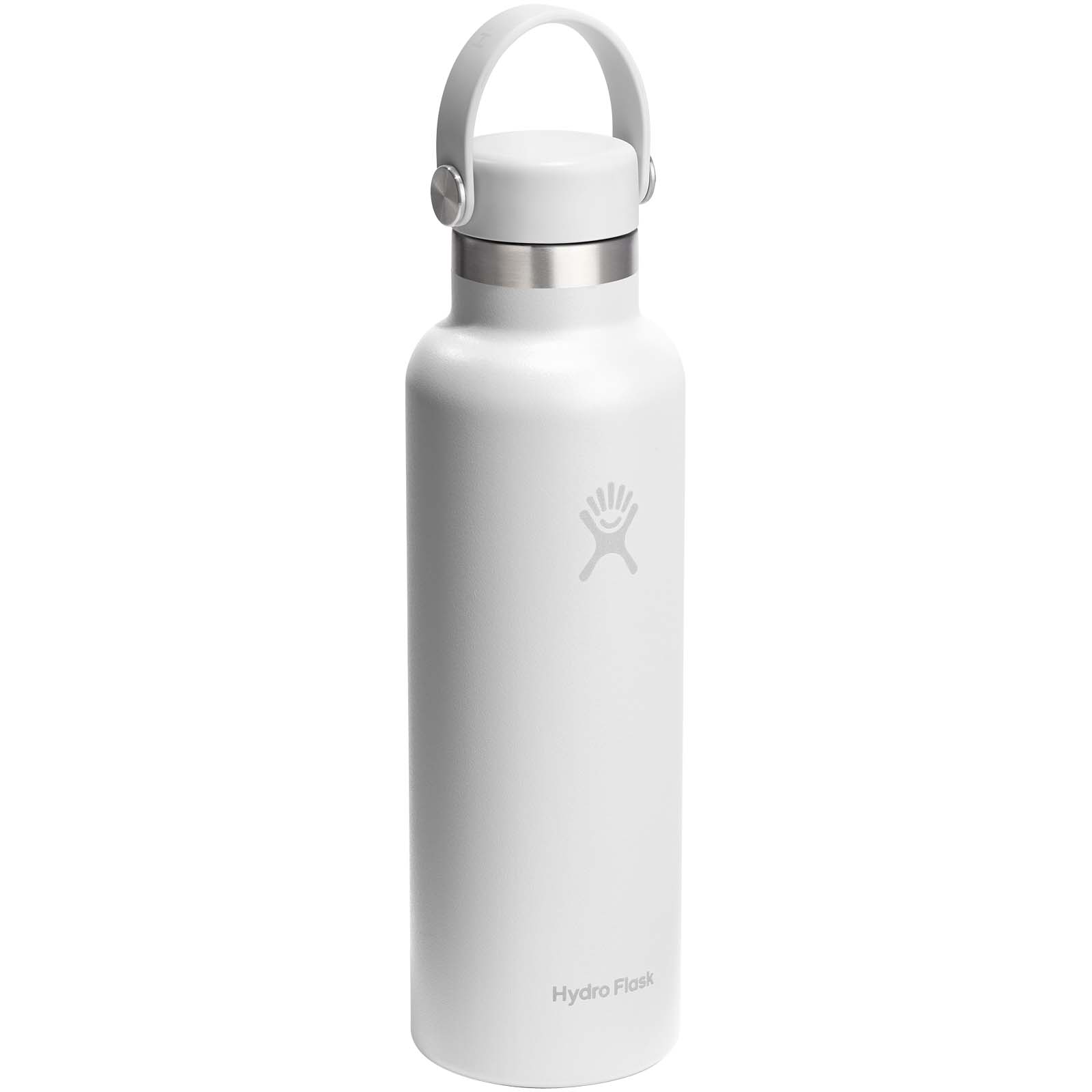 Gourde Hydro Flask à goulot standard, 621 ml, en acier inoxydable isotherme