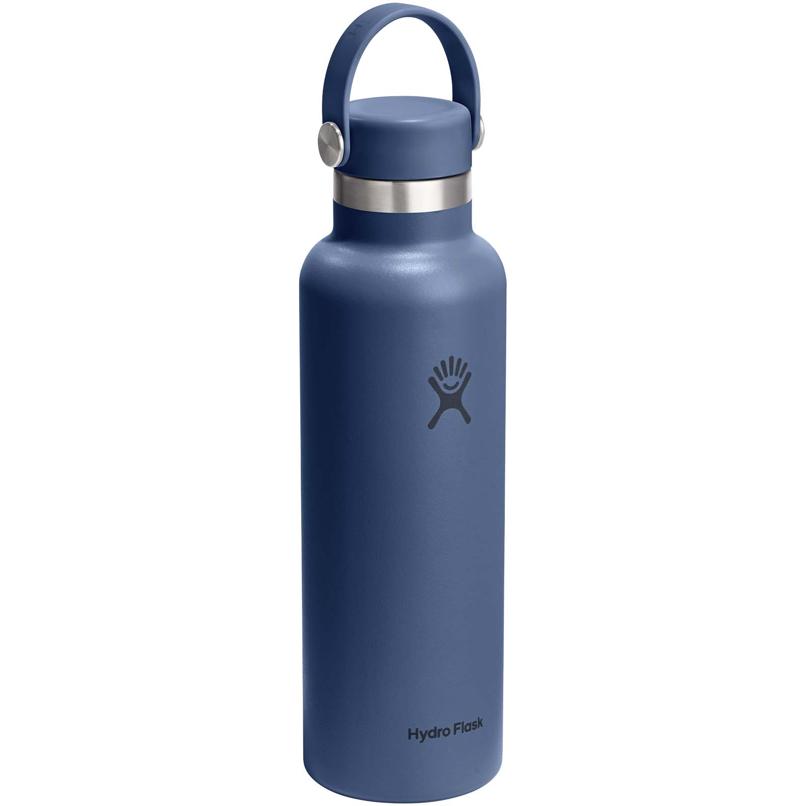 Gourde Hydro Flask à goulot standard, 621 ml, en acier inoxydable isotherme