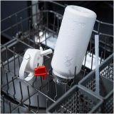 Vue 3 de Gourde isotherme en acier inoxydable Hydro Flask à large goulot, d'une contenance de 946 ml, avec bouchon à paille