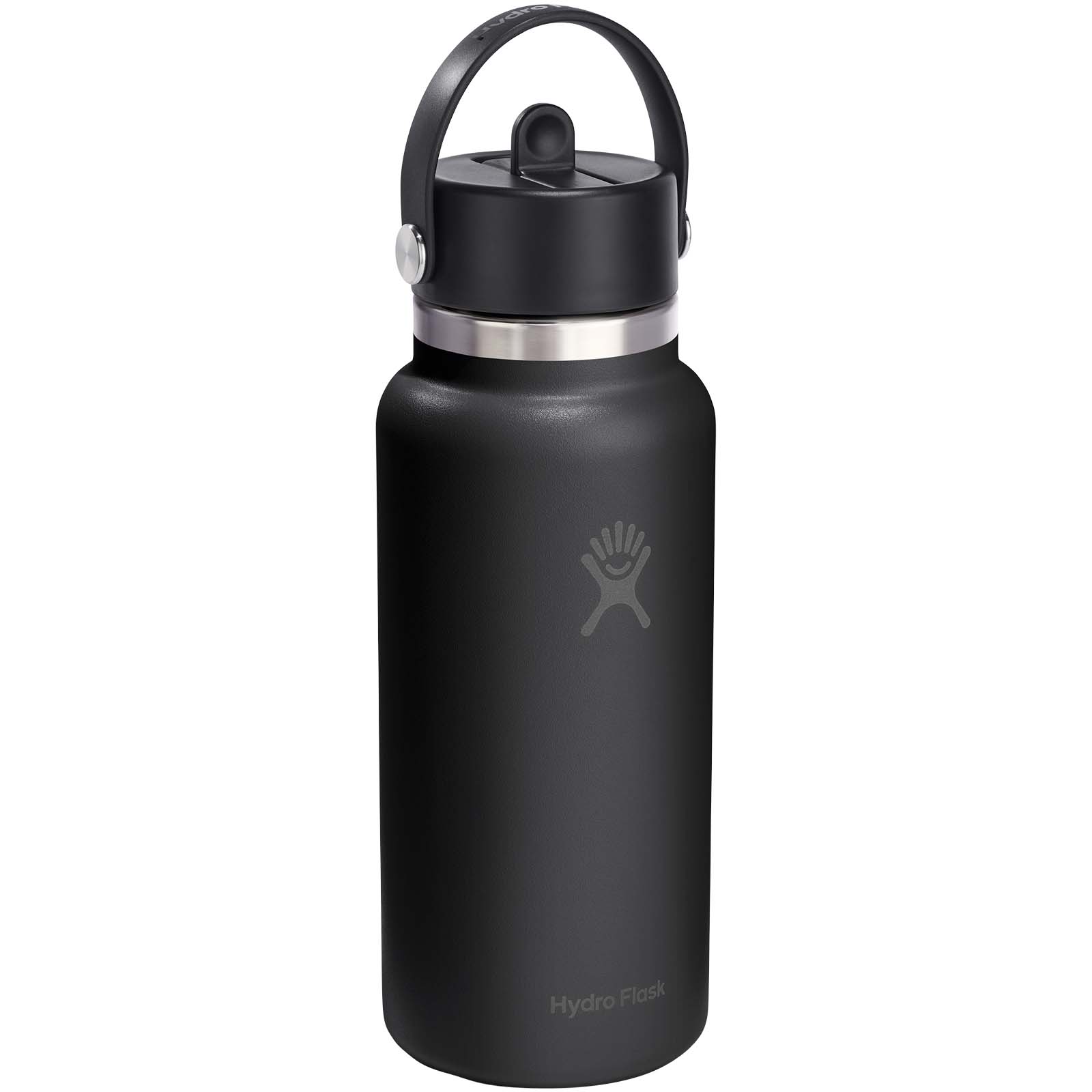 Gourde isotherme en acier inoxydable Hydro Flask à large goulot, d'une contenance de 946 ml, avec bouchon à paille